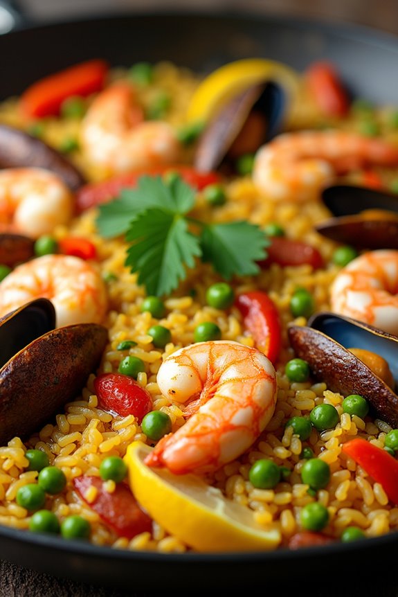 flavorful spanish rice dish