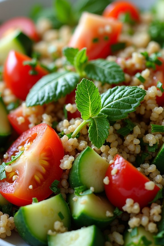 fresh herb salad recipe