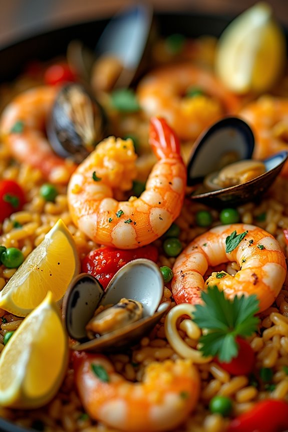 fresh seafood vibrant flavors