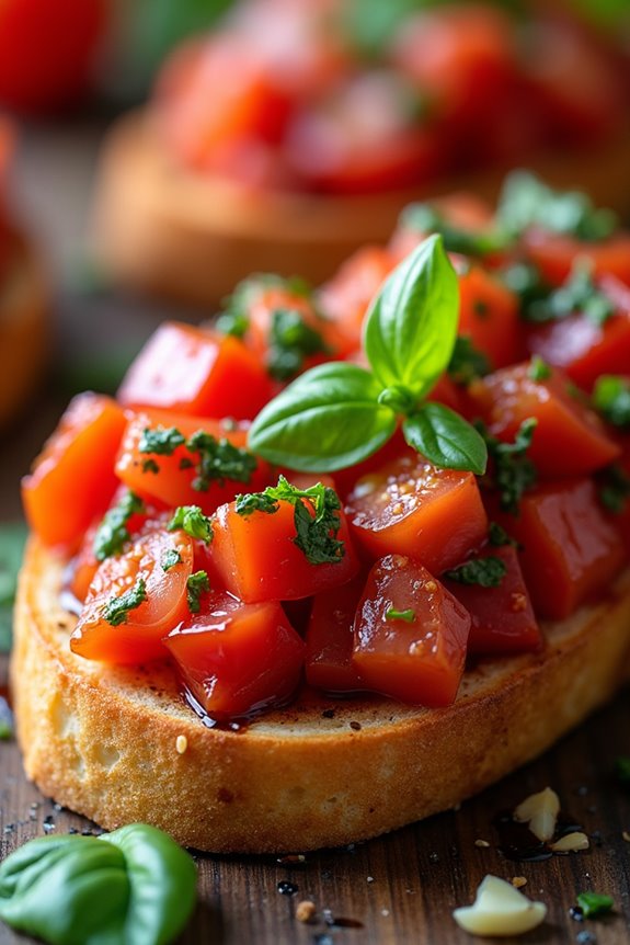 fresh tomato basil delight