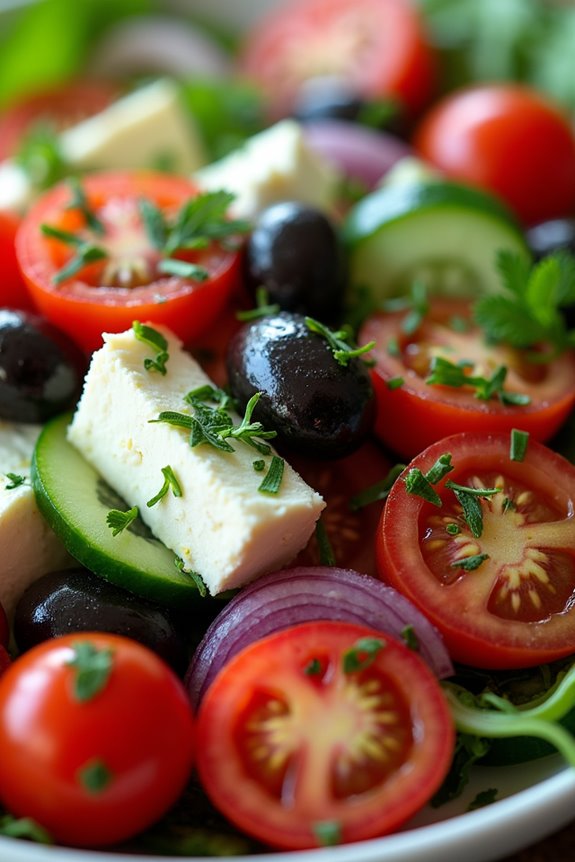 fresh vibrant mediterranean delight