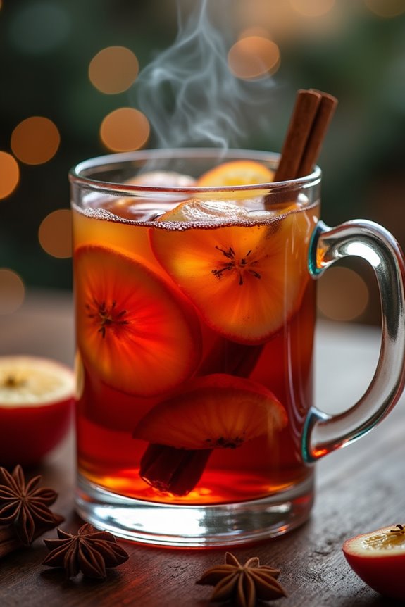 fruity festive holiday punch