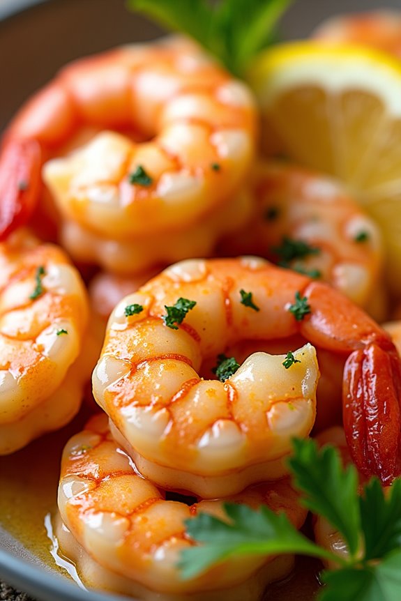 garlic butter shrimp delight