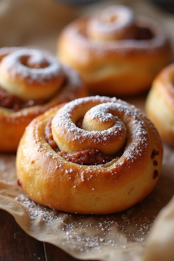gluten free cardamom bun delight