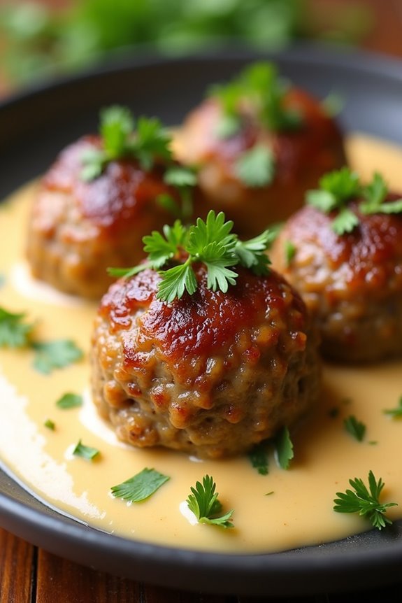 gluten free creamy meatballs recipe