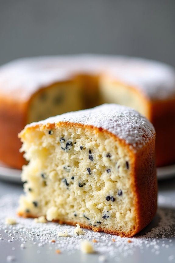 gluten free poppy seed cake
