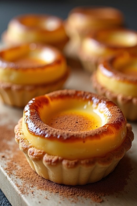 gluten free portuguese custard tarts