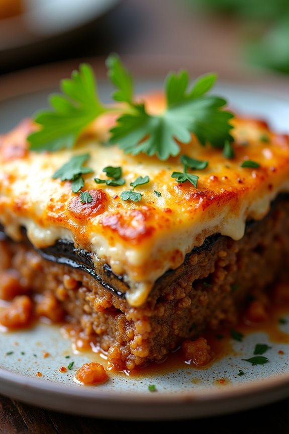 gluten free traditional mediterranean casserole