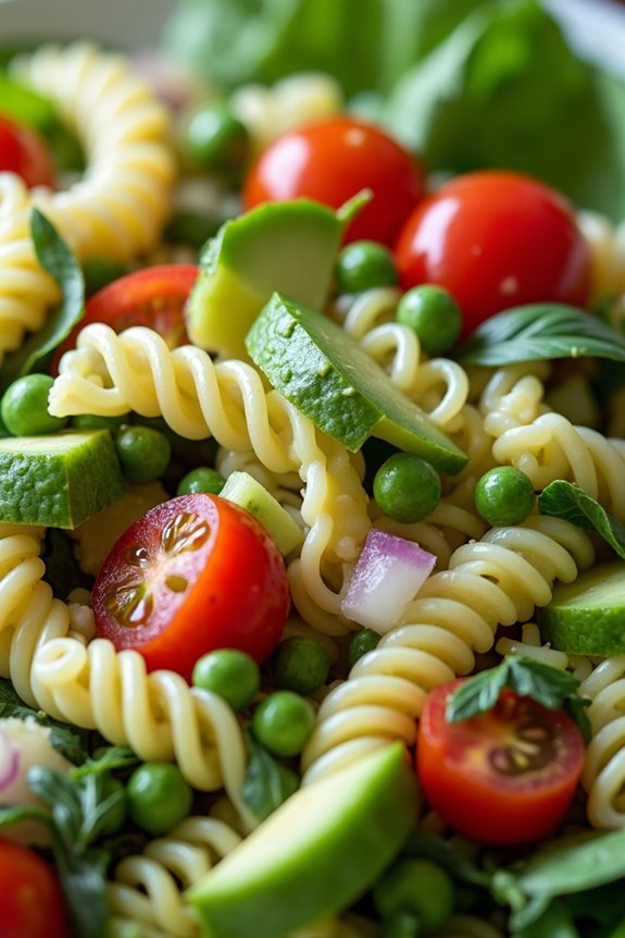 green goddess pasta salad