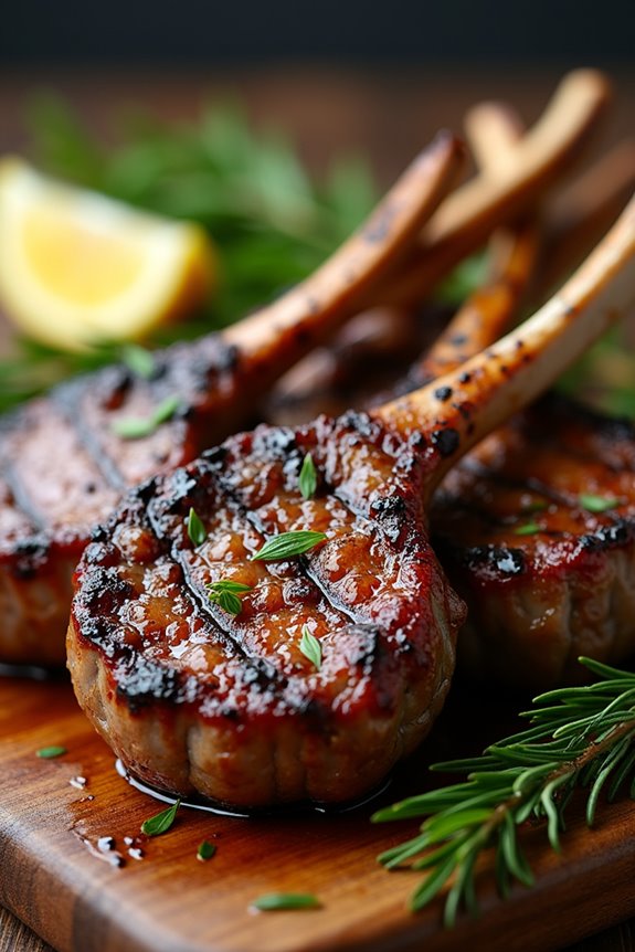 grilled lamb chops recipe