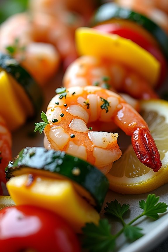 grilled shrimp with garlic