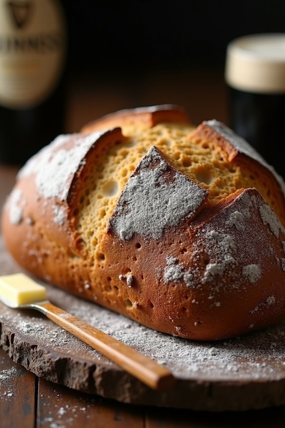 guinness infused irish soda bread