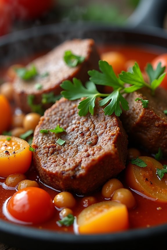 hearty aromatic lamb dish