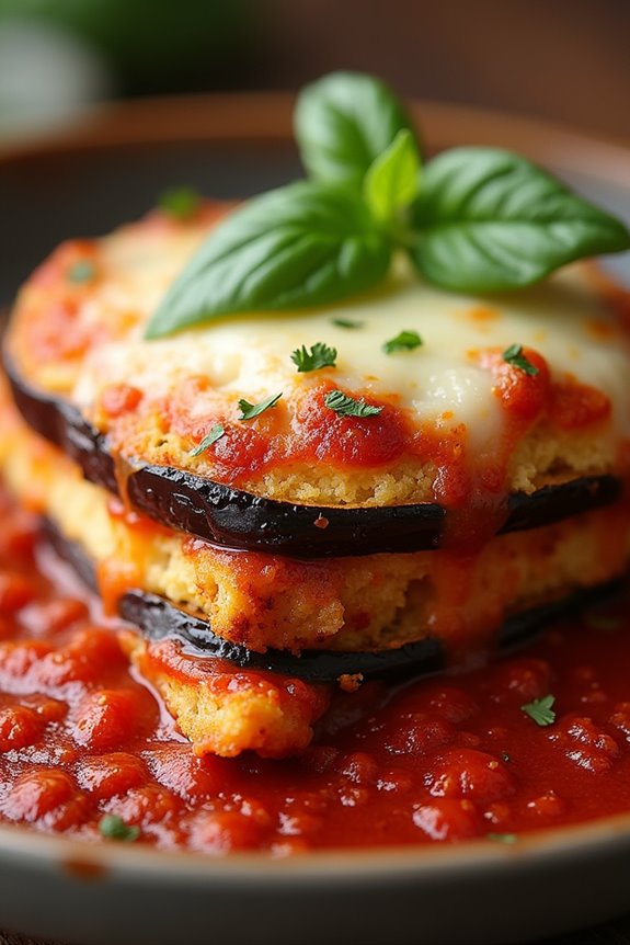 hearty baked eggplant dish