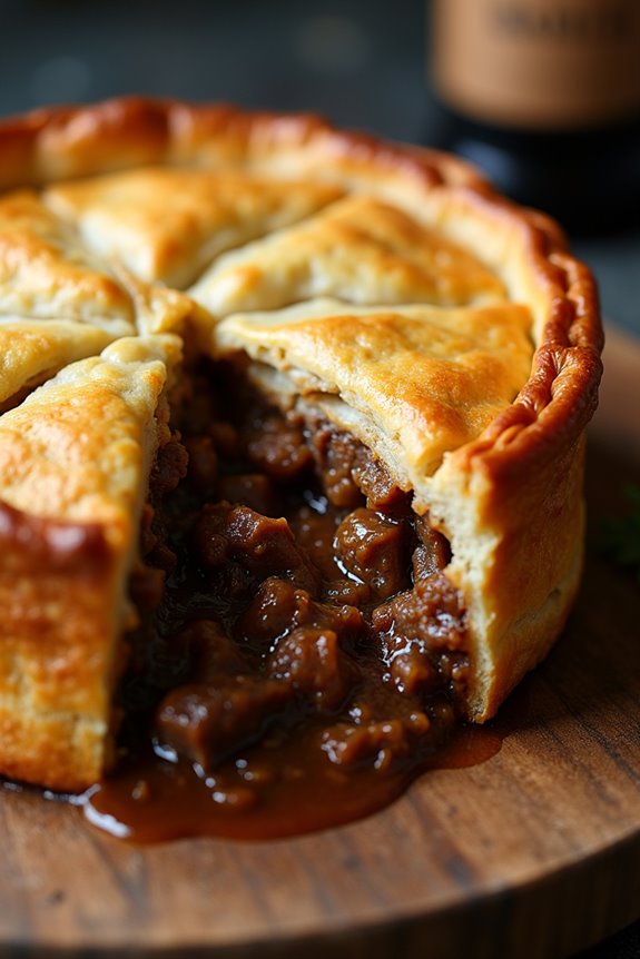 hearty beef ale pie