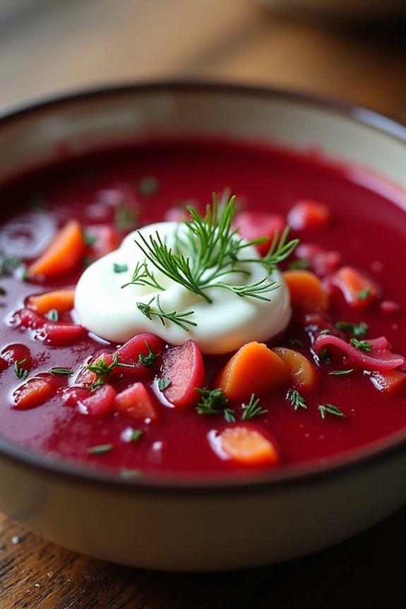 hearty beetroot soup recipe