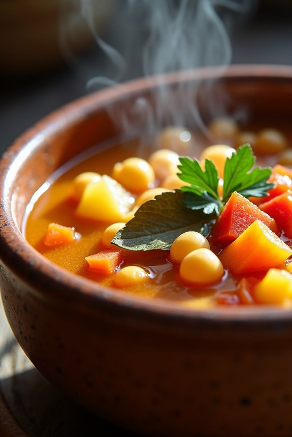hearty chickpea soup recipe
