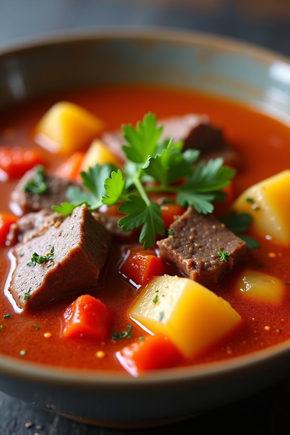 hearty comfort food soup