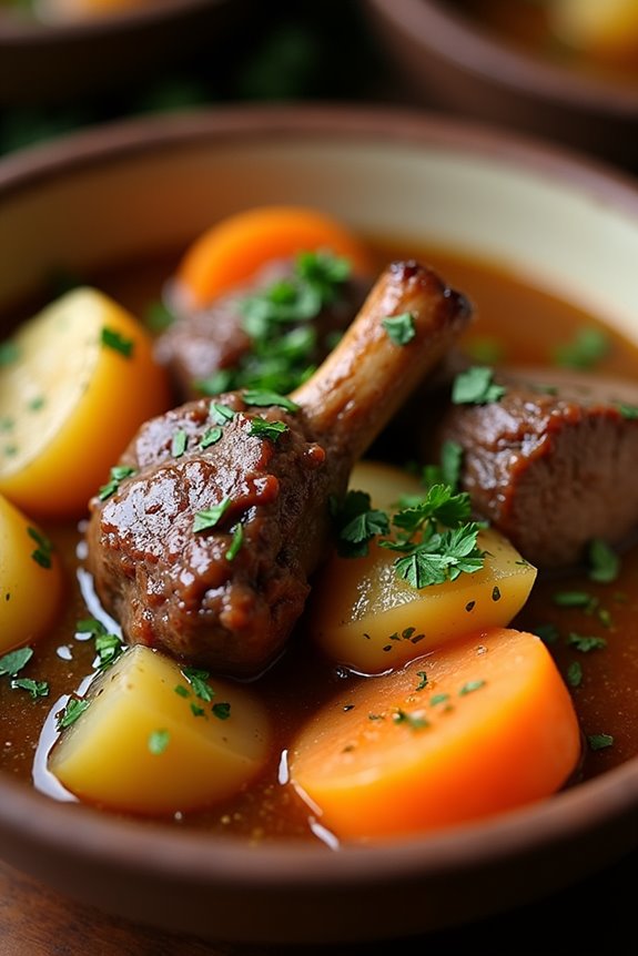 hearty comforting irish stew