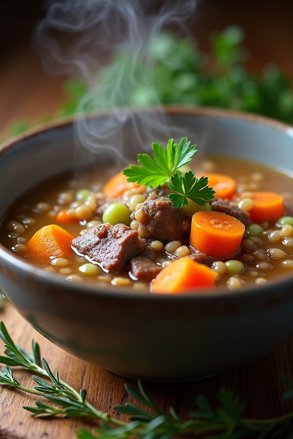 hearty finnish beef soup
