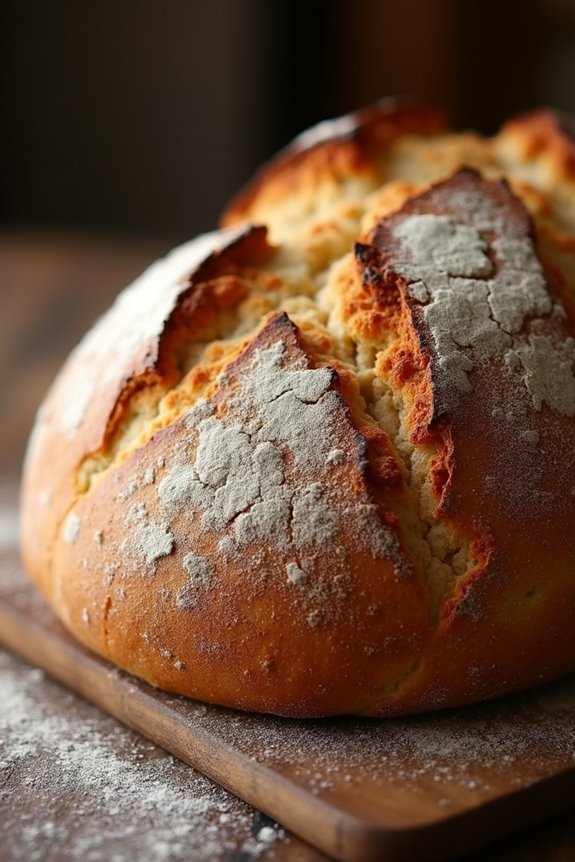 hearty flavorful crusty bread