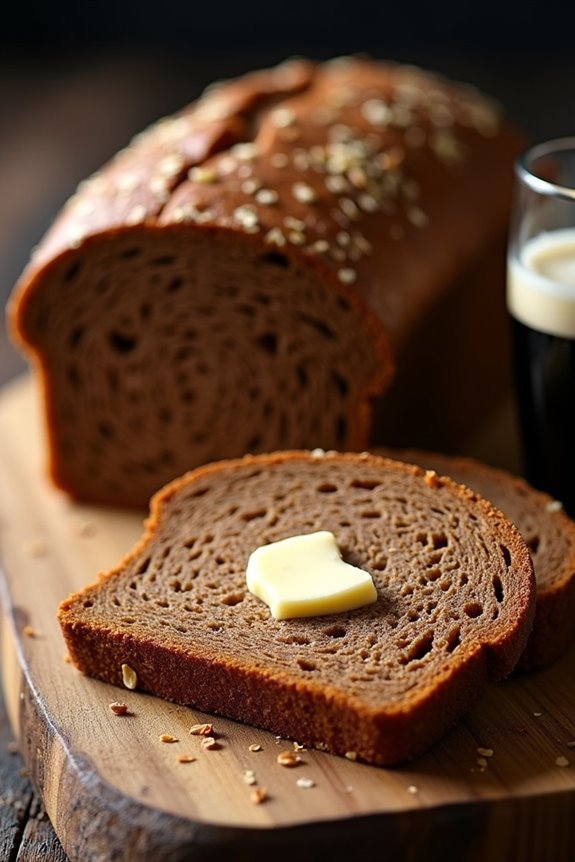 hearty guinness brown bread