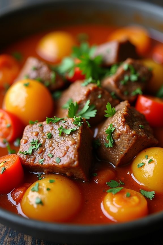 hearty hungarian beef stew