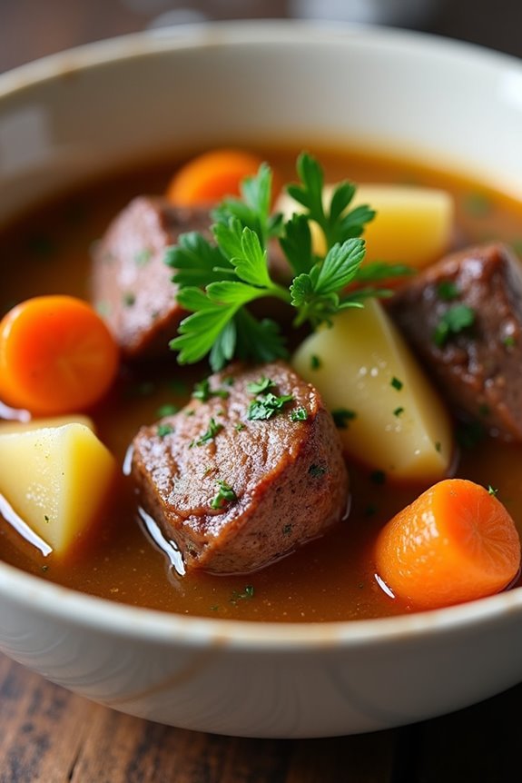 hearty icelandic lamb stew