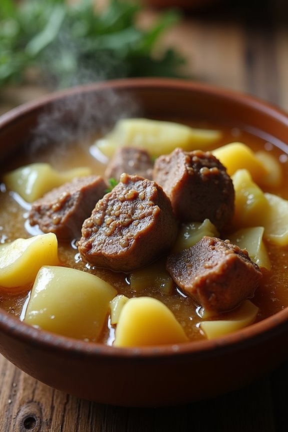 hearty lamb and cabbage stew