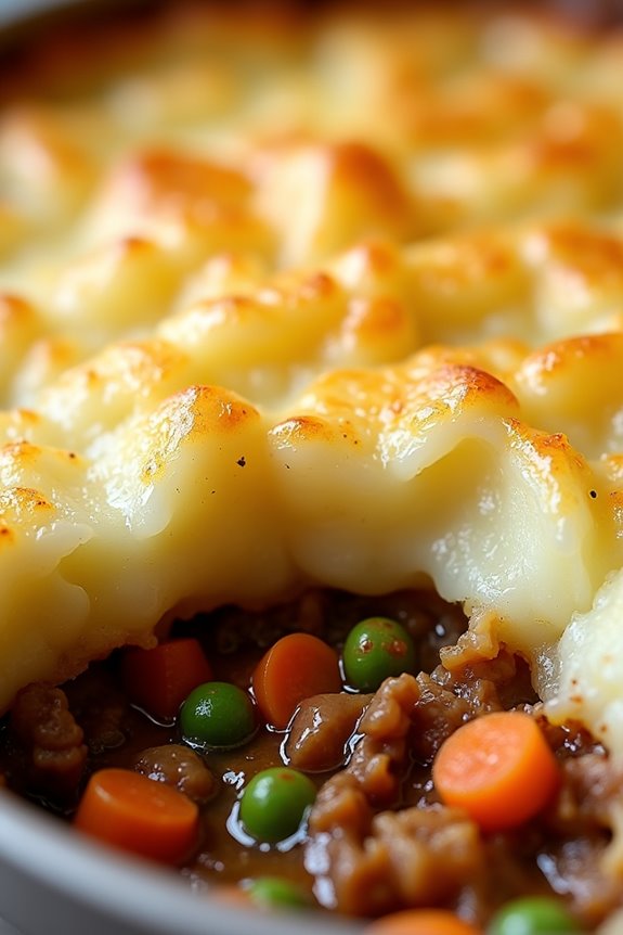 hearty lamb and potatoes