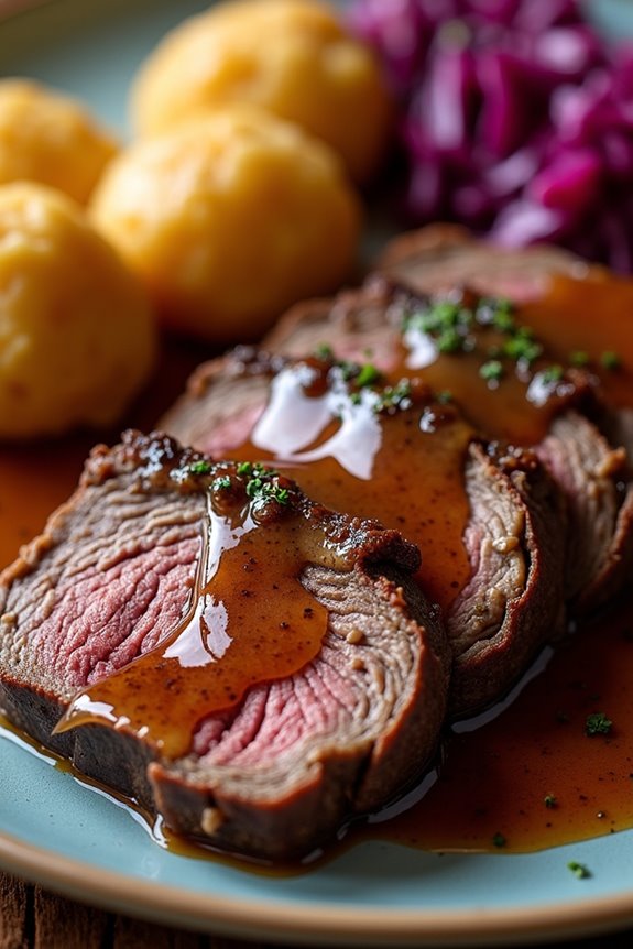 hearty marinated pot roast