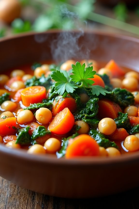 hearty mediterranean chickpea stew