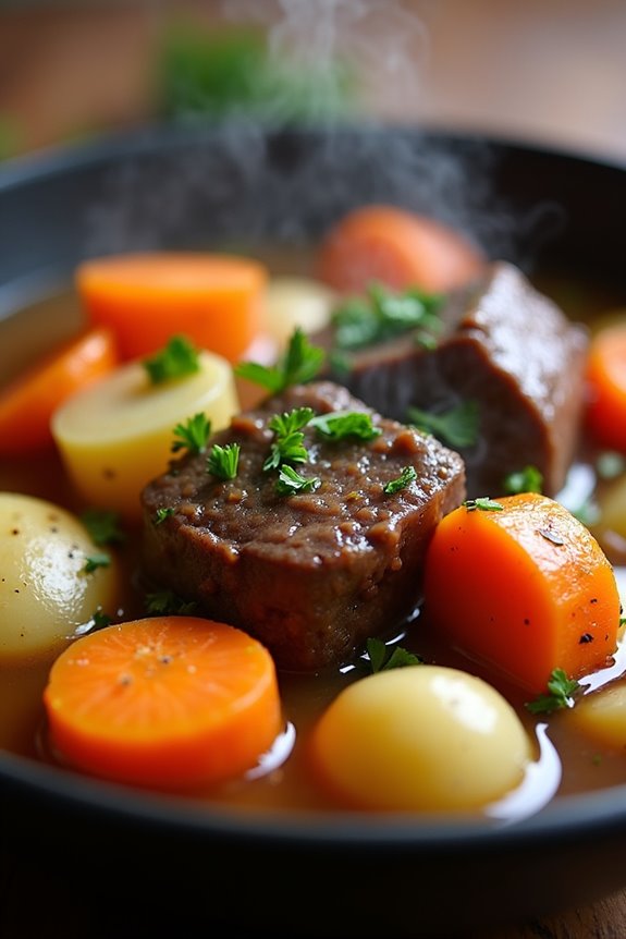 hearty norwegian lamb stew