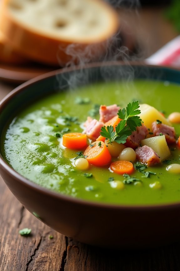 hearty pea soup recipe