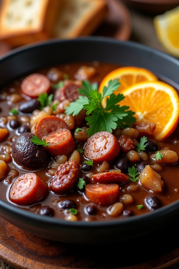 hearty portuguese bean stew