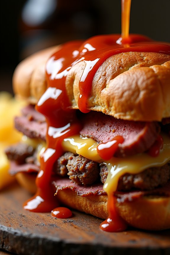 hearty portuguese comfort sandwich