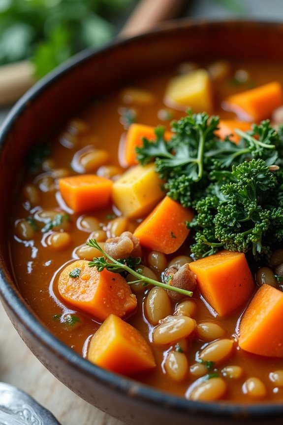 hearty scandinavian lentil stew