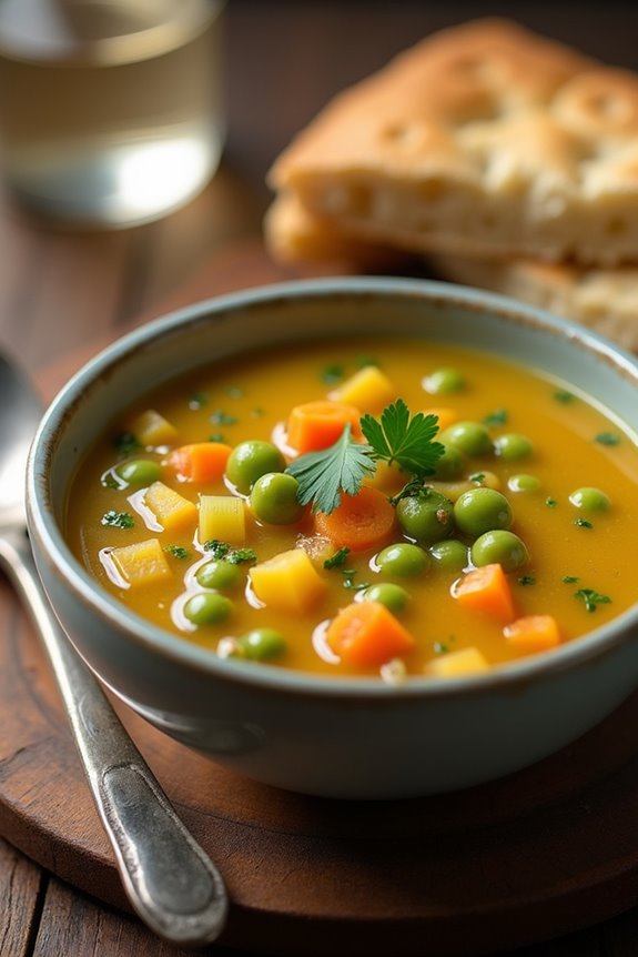 hearty swedish pea soup