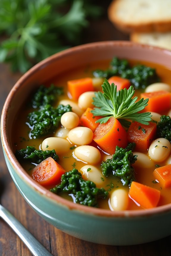 hearty tuscan bean soup