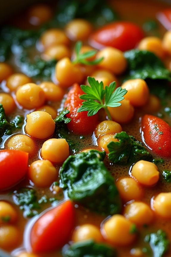 hearty vegan chickpea stew