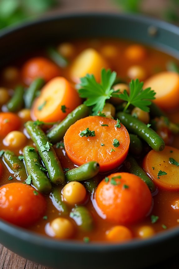 hearty vegetarian comfort stew