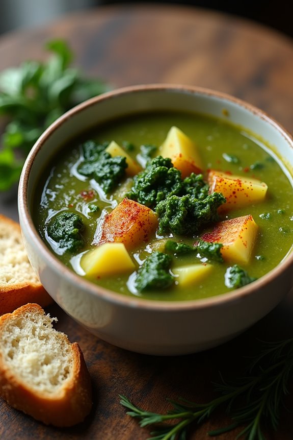 hearty vegetarian portuguese soup