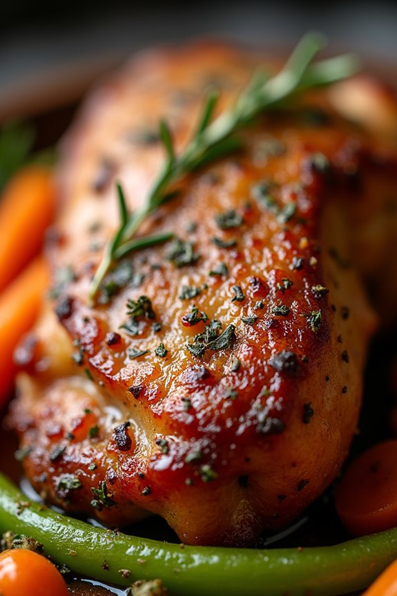 herb crusted tender pork knuckle