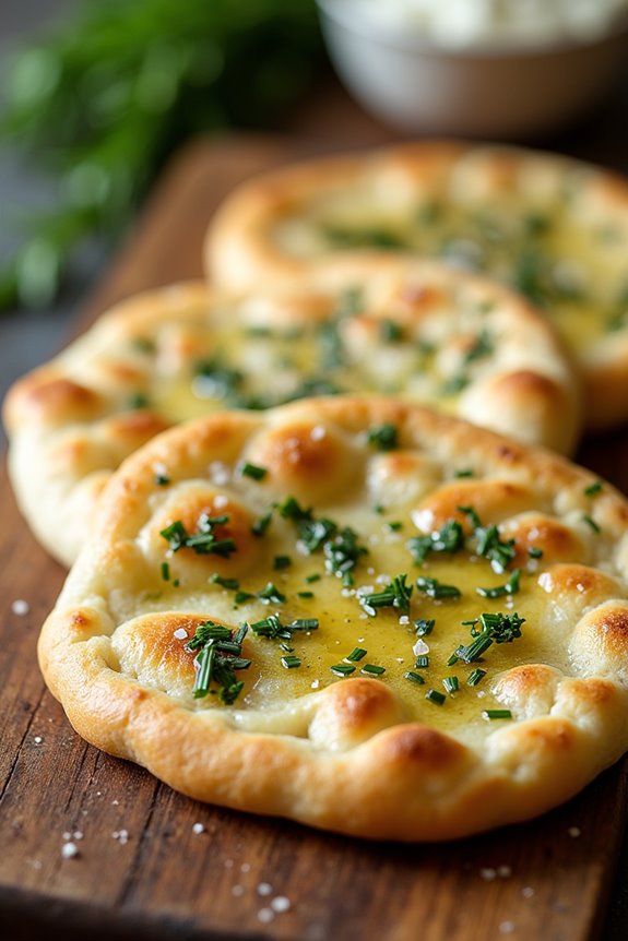 herb infused irish flatbreads recipe