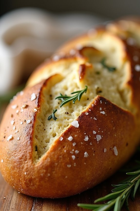 herb infused mediterranean bread
