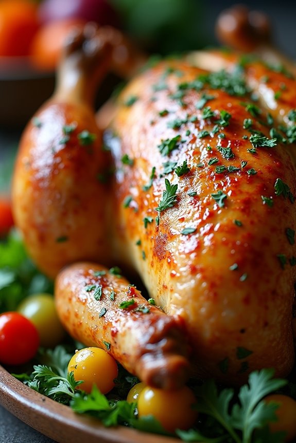 herb infused rotisserie chicken delight