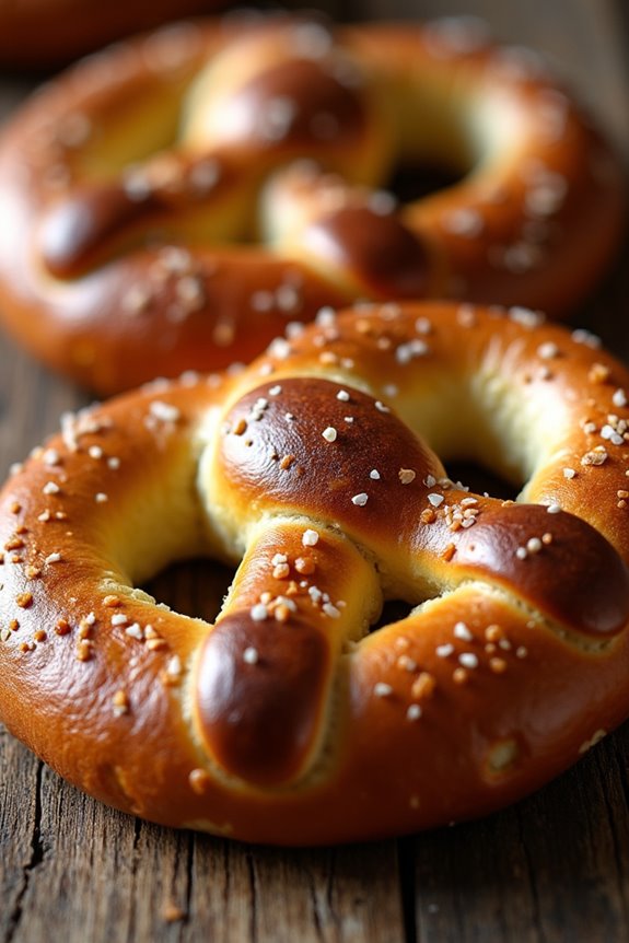 homemade bavarian pretzel bread