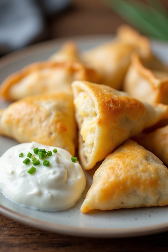 homemade comforting potato dumplings