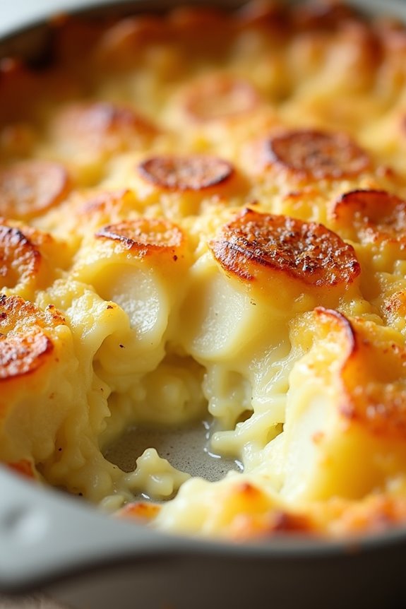 indulgent creamy potato gratin