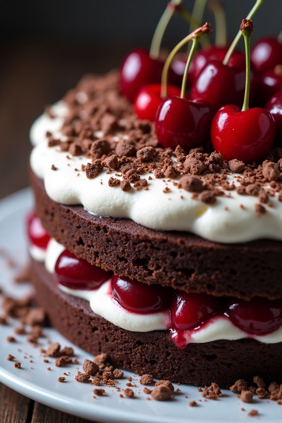 indulgent layered chocolate delight